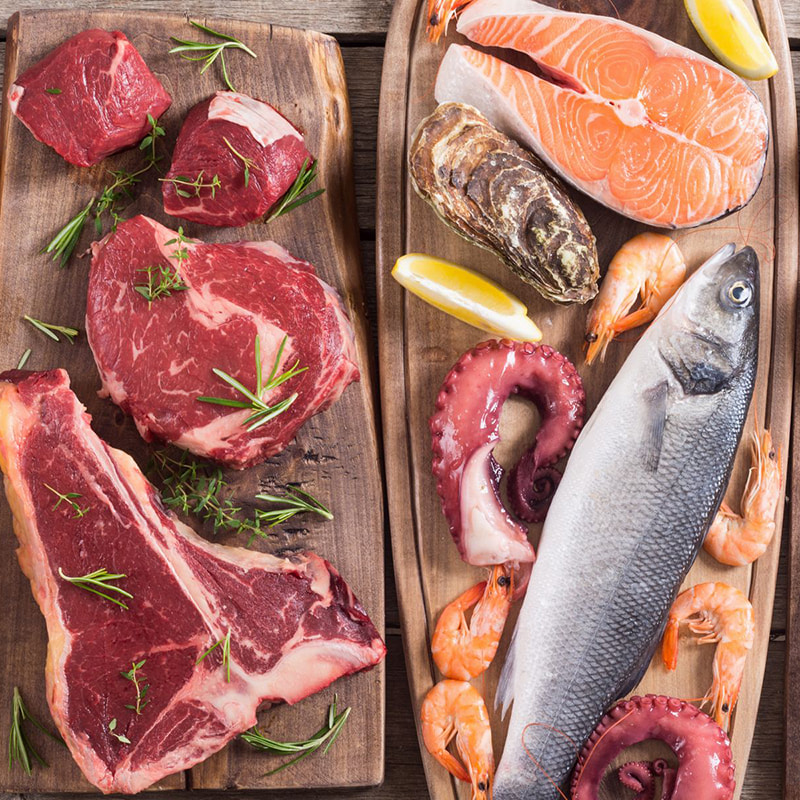 Mesin Pembersih Semprot Tekanan Tinggi untuk Daging dan Makanan Laut